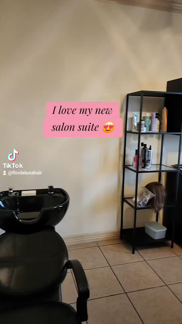 I am so so excited and in love with my new salon suite! More decor to come, but taking new clients; if you're in need...